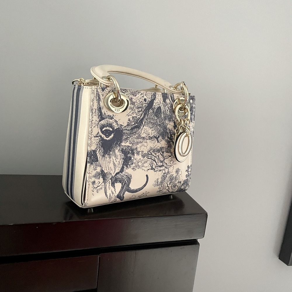 Lady D mini bag real leather